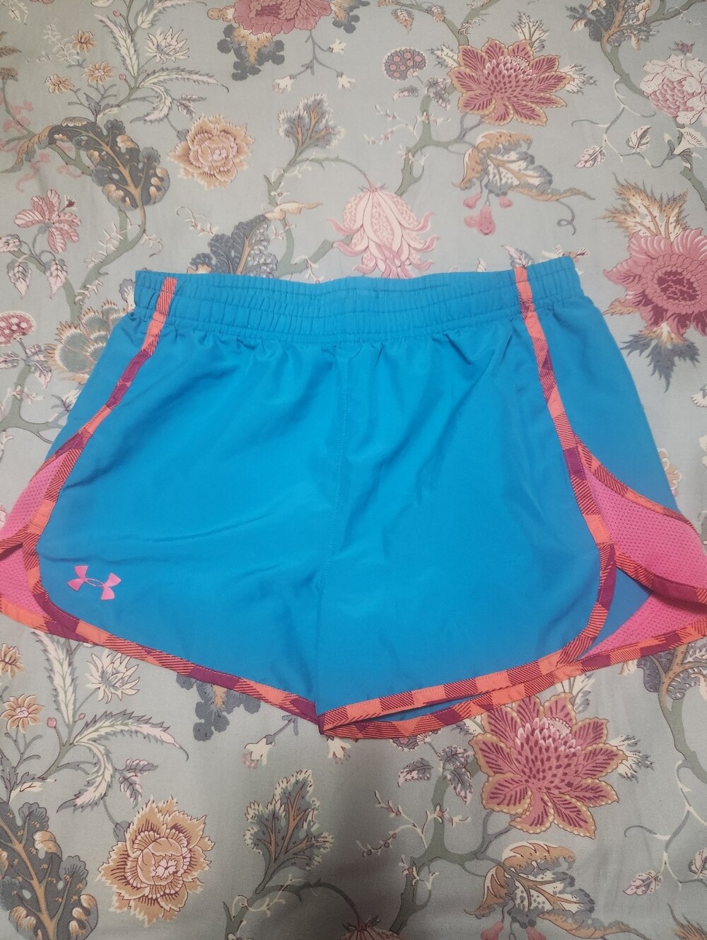 Under Armour Loose Athletic Shorts Multi Color Size Extra Large Girl's